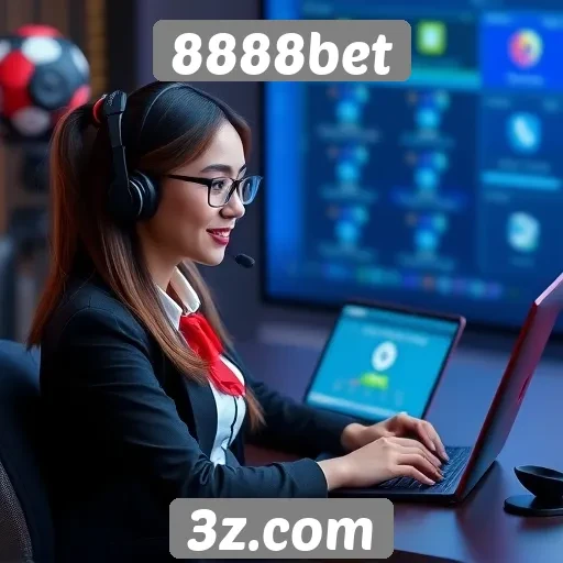 Apoio ao cliente e atendimento na 8888bet