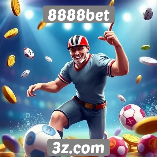 Variedade de jogos oferecidos no 8888bet